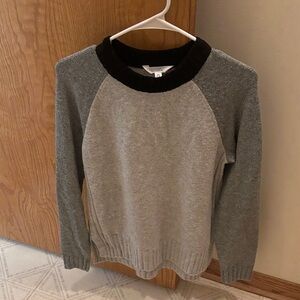 Time and Tru Black and Gray Women’s Sweater